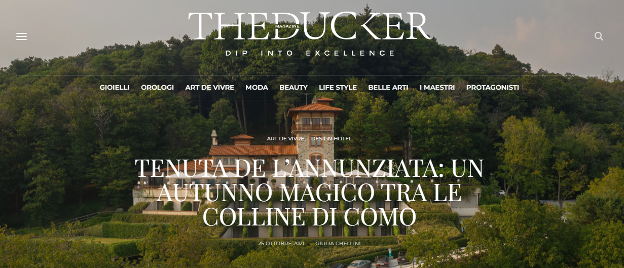 THE DUCKER - Tenuta de l'Annunziata: un autunno magico tra le colline di Como