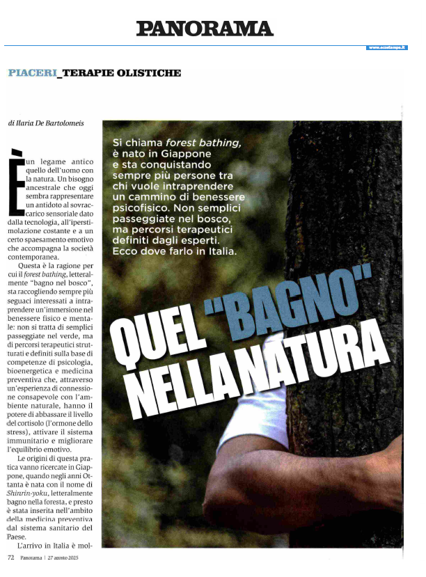 Panorama I Piaceri e Terapie Olistiche I pag. 72-75