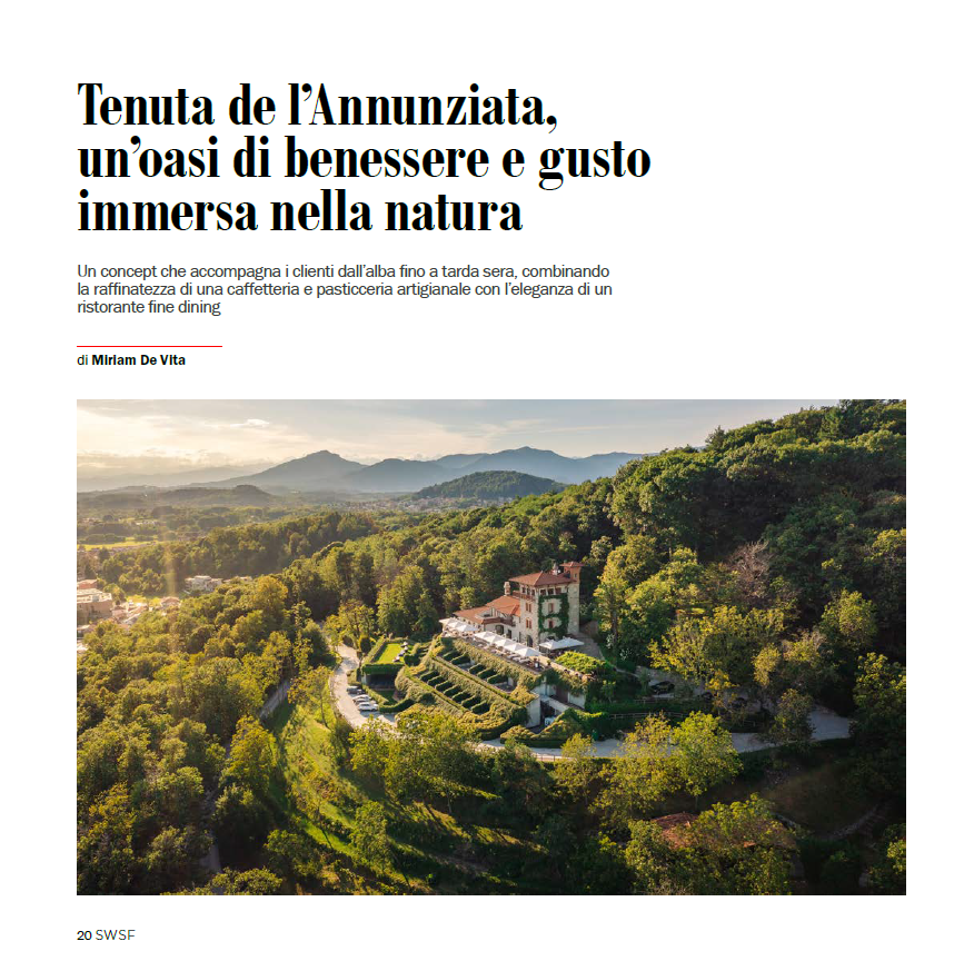 SO WINE SO FOOD I Un'oasi di benessere e gusto immersa nella natura I pag. 20-23